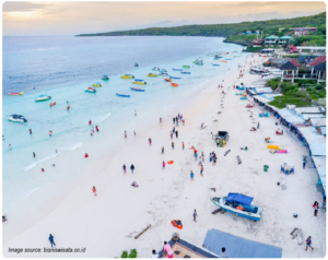 manfaat liburan di pantai